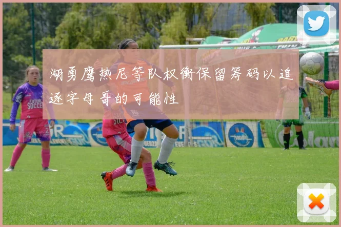 湖勇鹰热尼等队权衡保留筹码以追逐字母哥的可能性